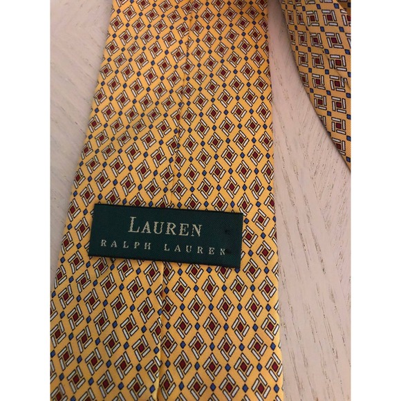 Lauren Ralph Lauren 100% silk tie - Picture 2 of 3